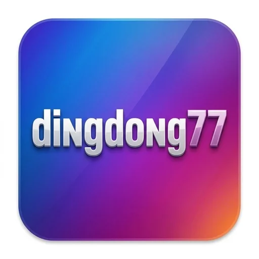 dingdong77 Logo - Resmi